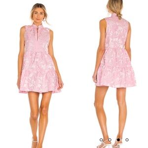 Amanda Uprichard Sleeveless Saffron Dress in Pink